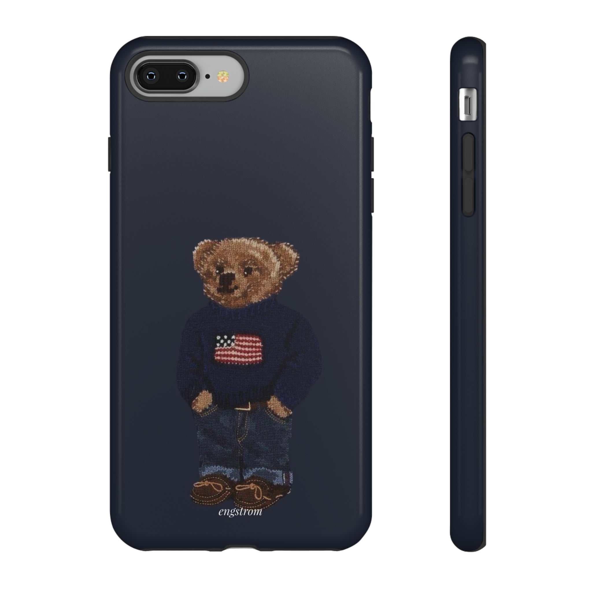 Navy Blue Bear Case Engstrom